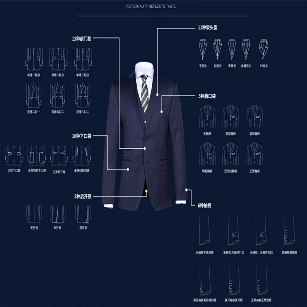 Costume formel pour hommes