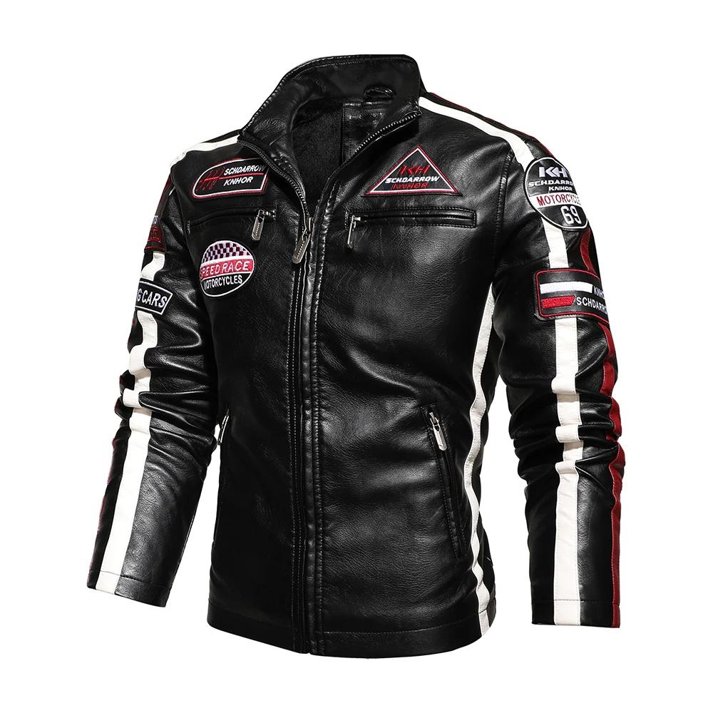 Veste de moto Vintage pour hommes