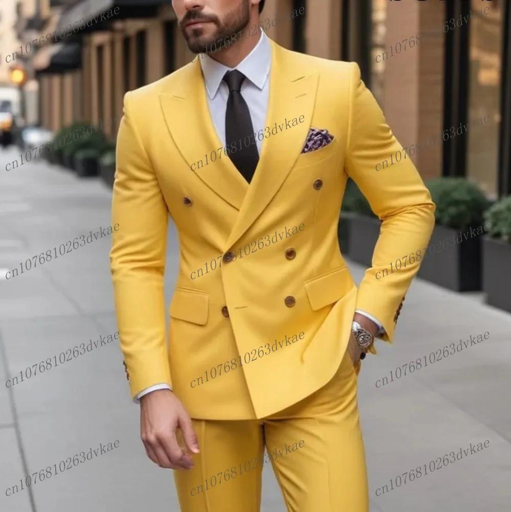 Costume vert foncé pour hommes d'affaires
