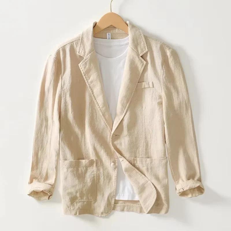 Blazer 100% coton respirant pour hommes