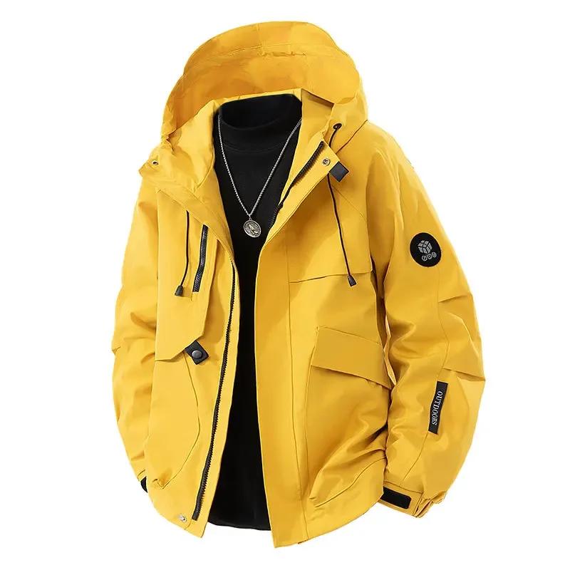Nouvelle veste imperméable coupe-vent pour homme 2025