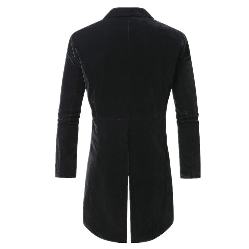 Veste de smoking élégante en velours noir pour hommes – Vêtements de cérémonie pour banquets