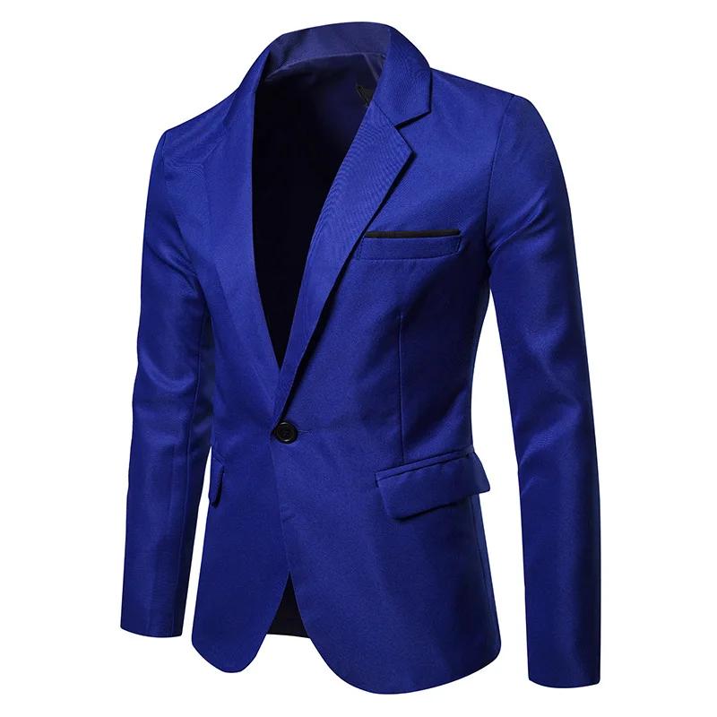 Blazer bleu Royal pour hommes