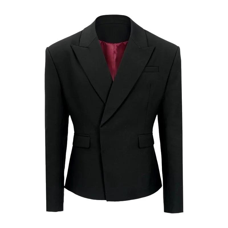 Nouvelle veste de costume ajustée pour homme 2026