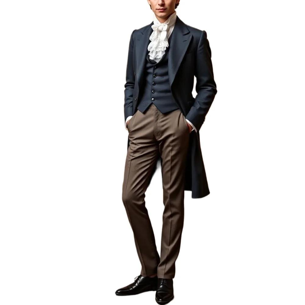 Beau manteau de queue pour hommes