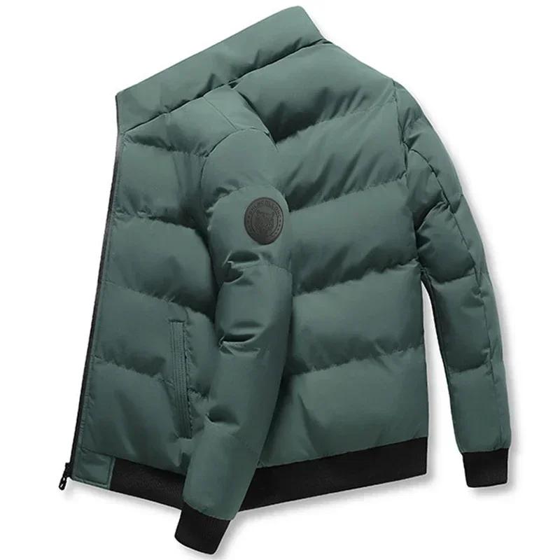Veste chaude en coton pour hommes - Tendance de la mode hiver 2025