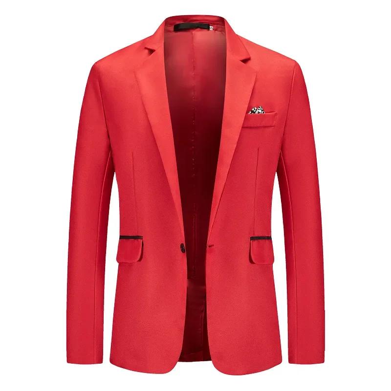 Veste de costume décontractée pour hommes