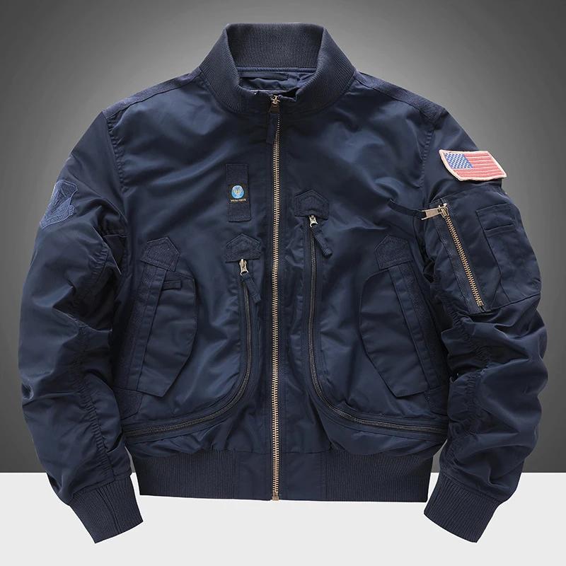 Automne hiver hommes Bomber vestes mode