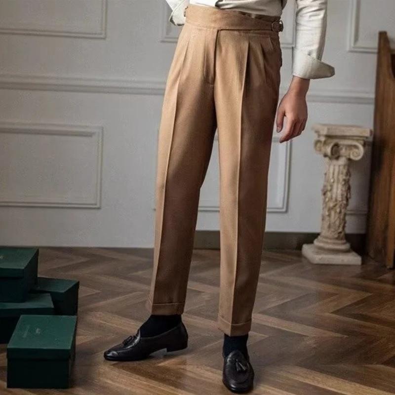 Naples Slim-Fit fur s Pants pour hommes