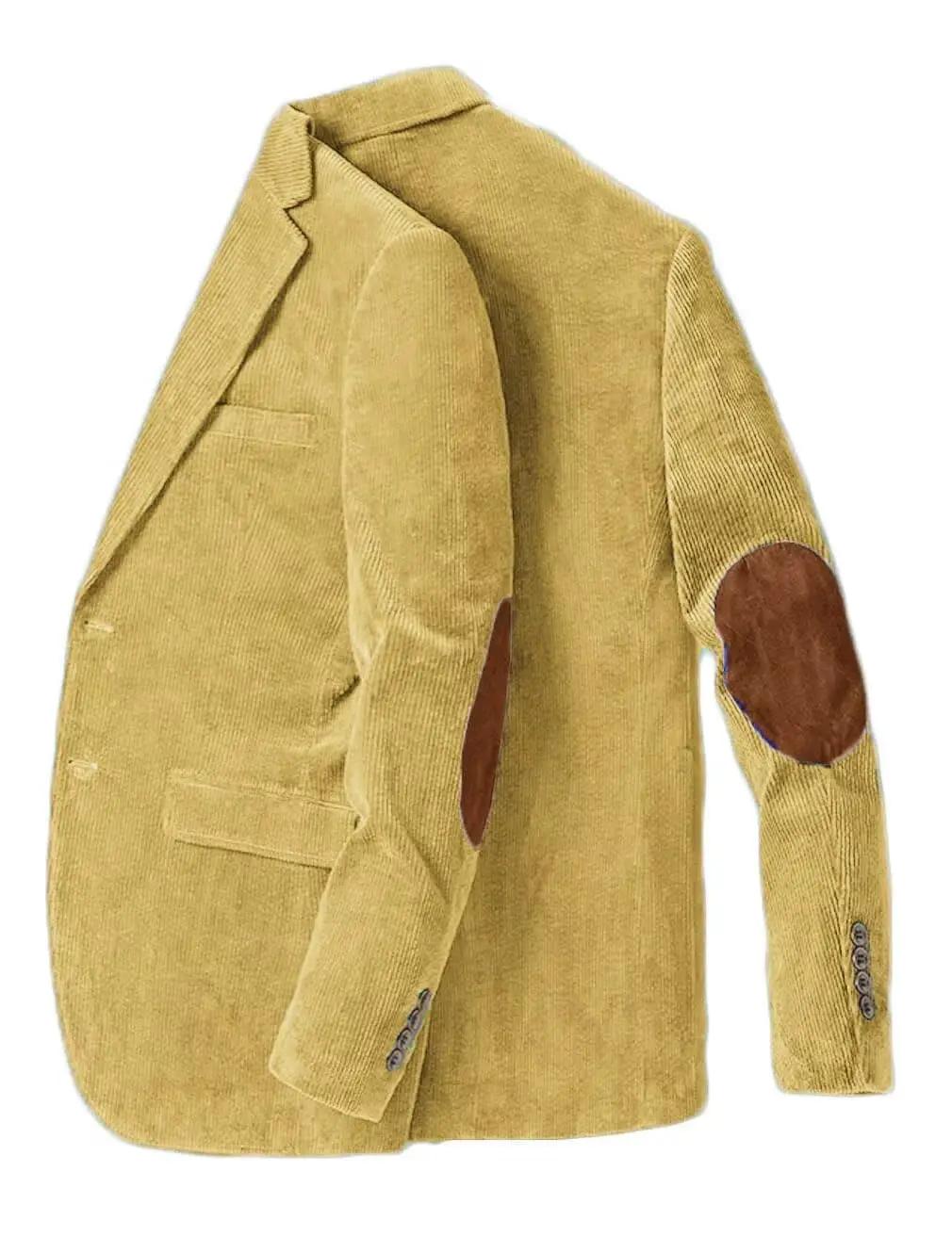 Blazer en velours côtelé pour hommes