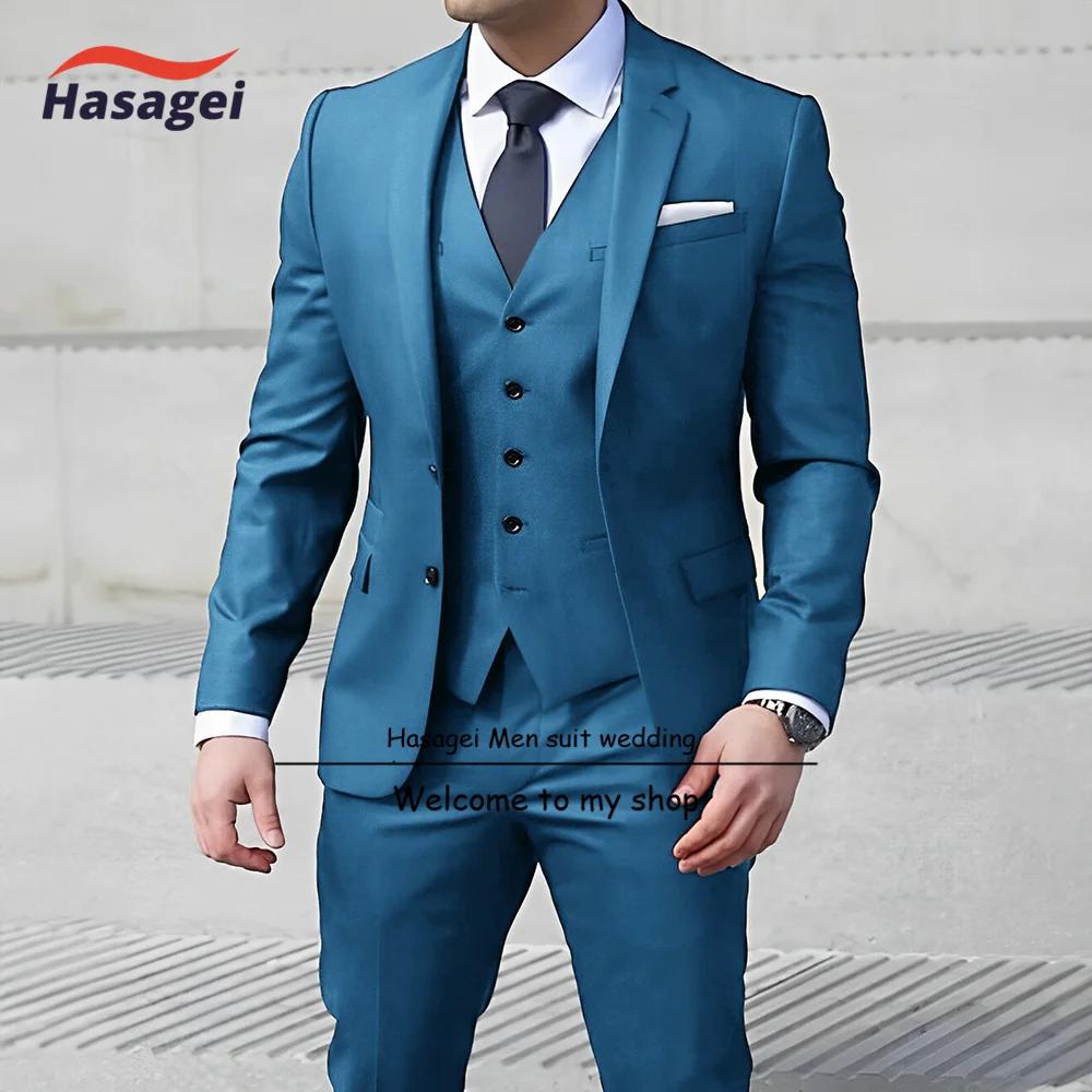 Smoking Slim Fit bleu marine pour homme