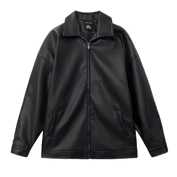Veste en cuir pour hommes