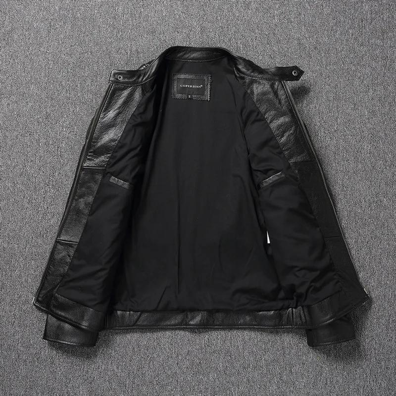 2025 nouvelle veste en cuir hommes