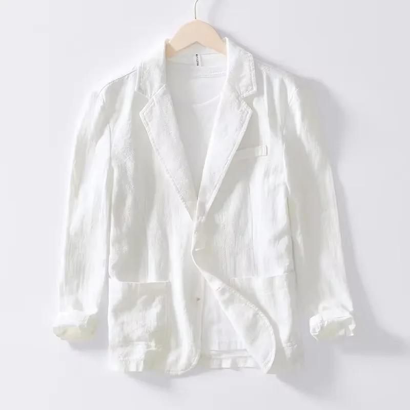 Blazer 100% coton respirant pour hommes