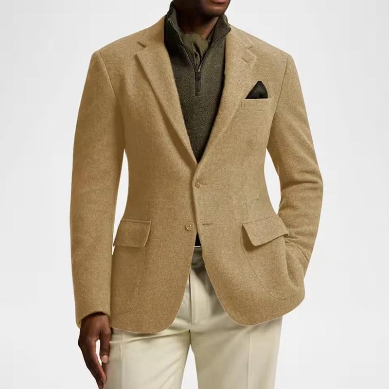 Blazer en tweed pour homme
