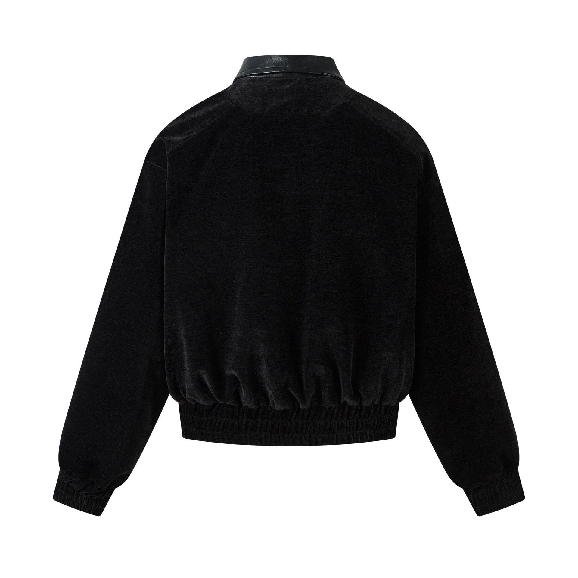 BF.BORFEND Veste en velours rétro américaine