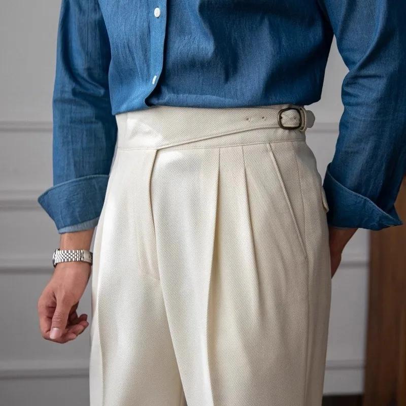 Naples Slim-Fit fur s Pants pour hommes