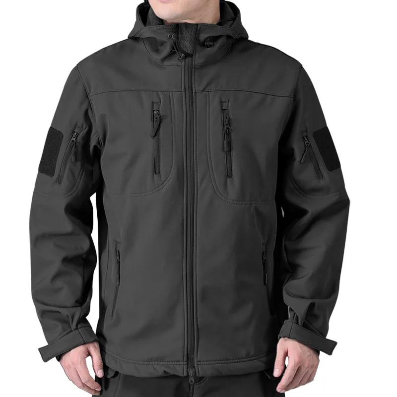 Veste tactique en peau de requin pour homme