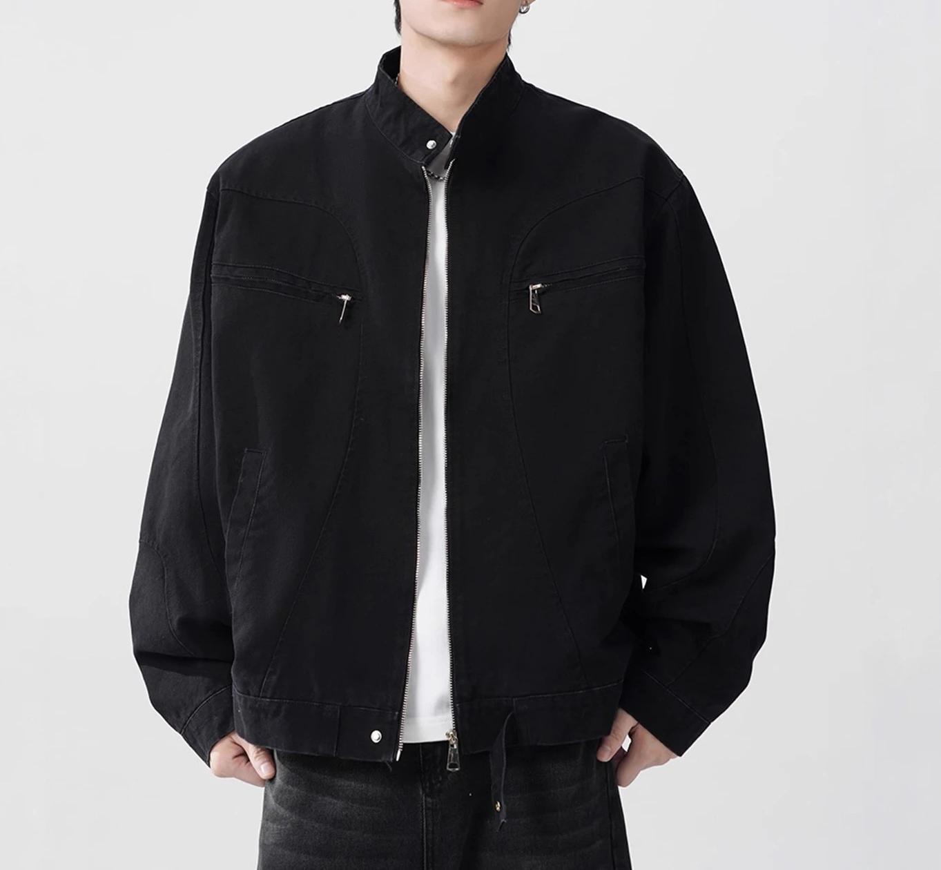 Veste Vintage 2026 pour Homme – Nouvelle Collection Printemps-Automne – Coupe Ample Décontractée – Vêtements