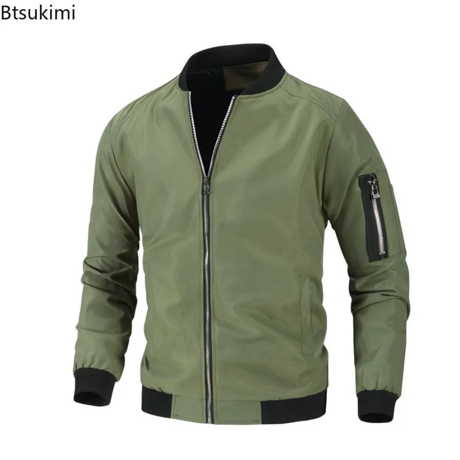 2026 hommes vestes décontractée manteaux classique col montant manteau mince solide coupe-vent veste Blazer