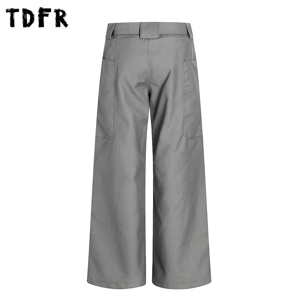 Pantalon de costume rétro décontracté pour hommes
