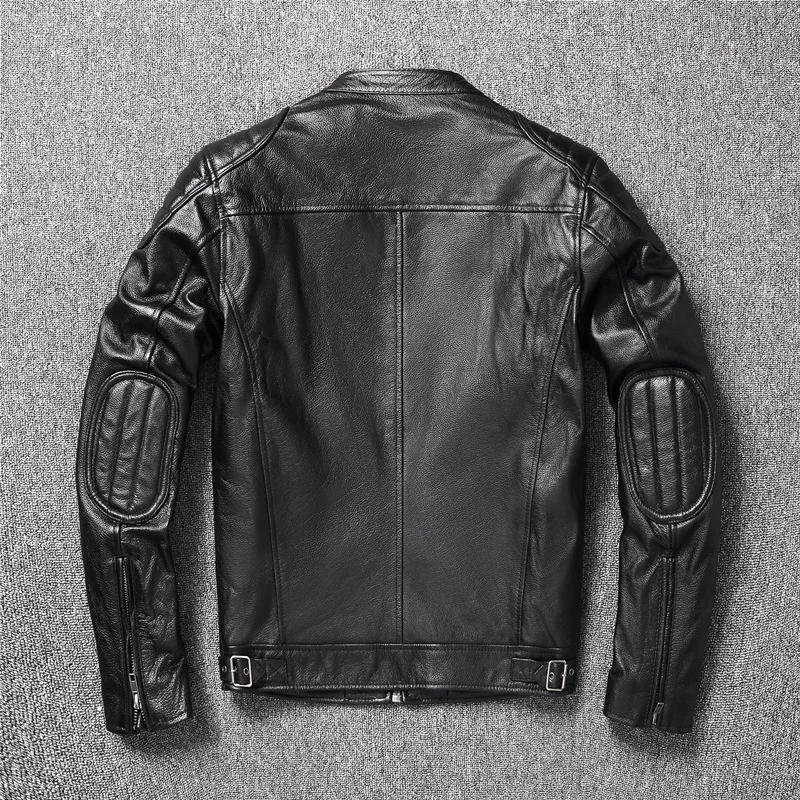 2025 nouvelle veste en cuir hommes