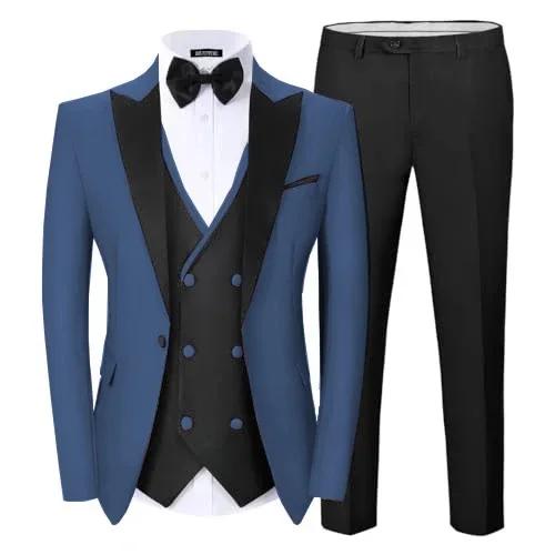 Nouvel ensemble de costume trois pièces pour homme