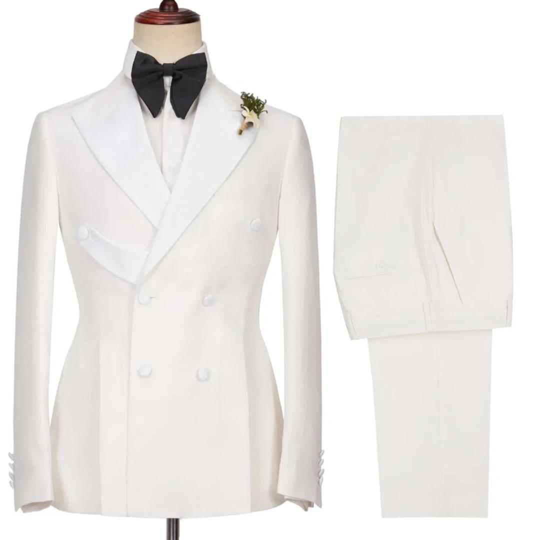 Costume 2 pièces noir pour hommes