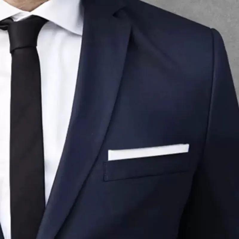 Mouchoir en Satin uni pour hommes