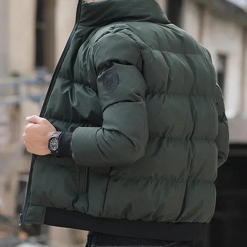 Veste chaude en coton pour hommes - Tendance de la mode hiver 2025