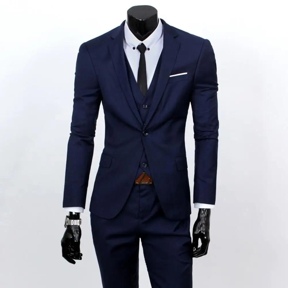 Costume d'affaires 3 pièces pour hommes