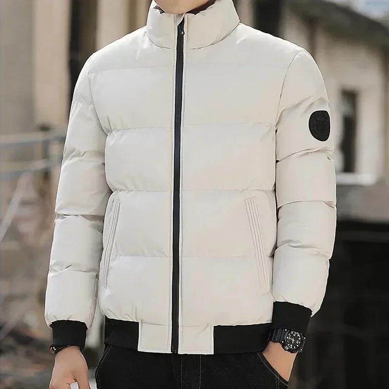 Veste chaude en coton pour hommes - Tendance de la mode hiver 2025