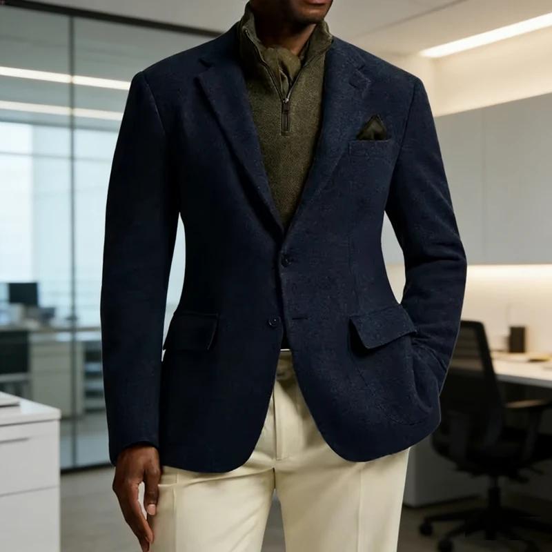 Blazer en tweed pour homme
