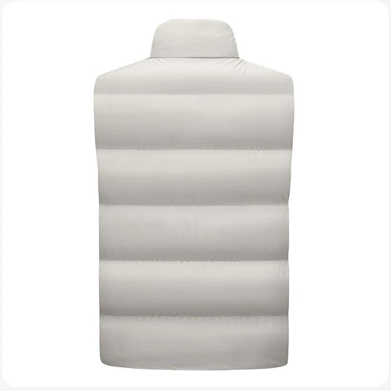 Gilet sans manches personnalisé avec fermeture éclair pour homme