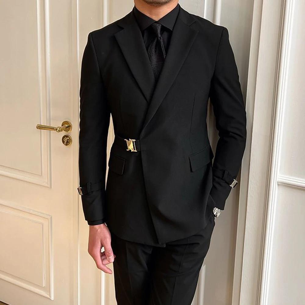 Veste de costume de Style britannique pour homme