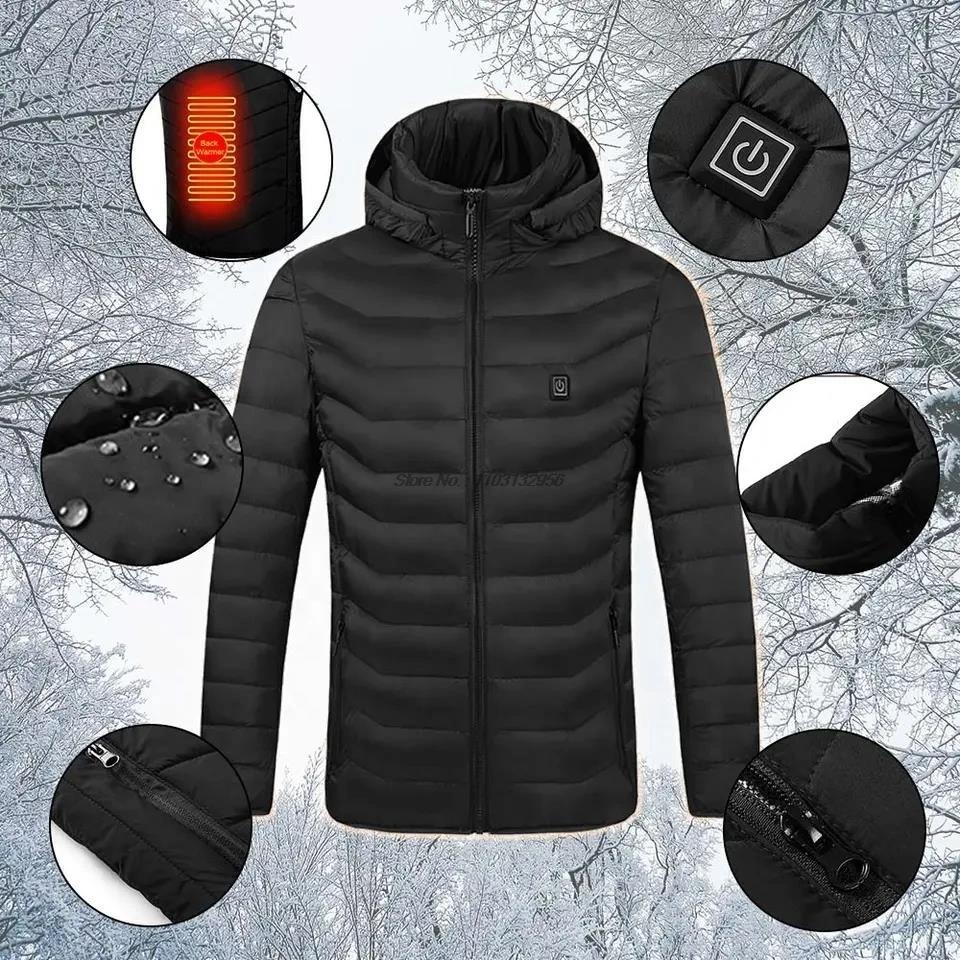 Veste chauffante pour hommes