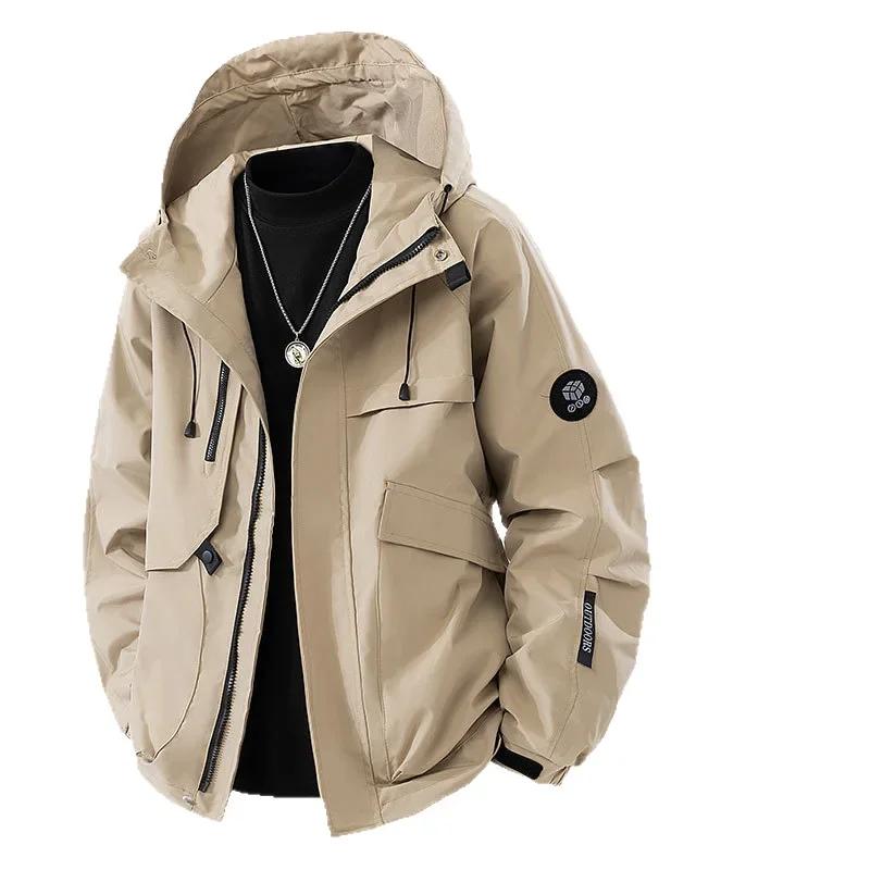 Nouvelle veste imperméable coupe-vent pour homme 2025