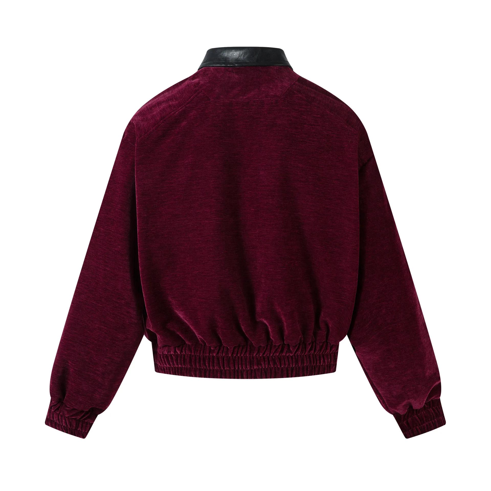 BF.BORFEND Veste en velours rétro américaine