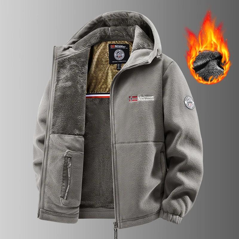 Hommes veste chauffante hiver polaire