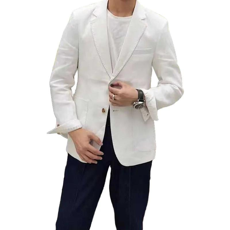 Blazer en lin pour hommes