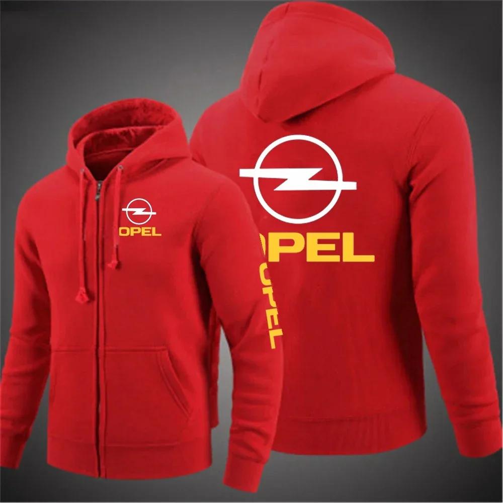 Opel – veste à manches longues de couleur unie pour hommes