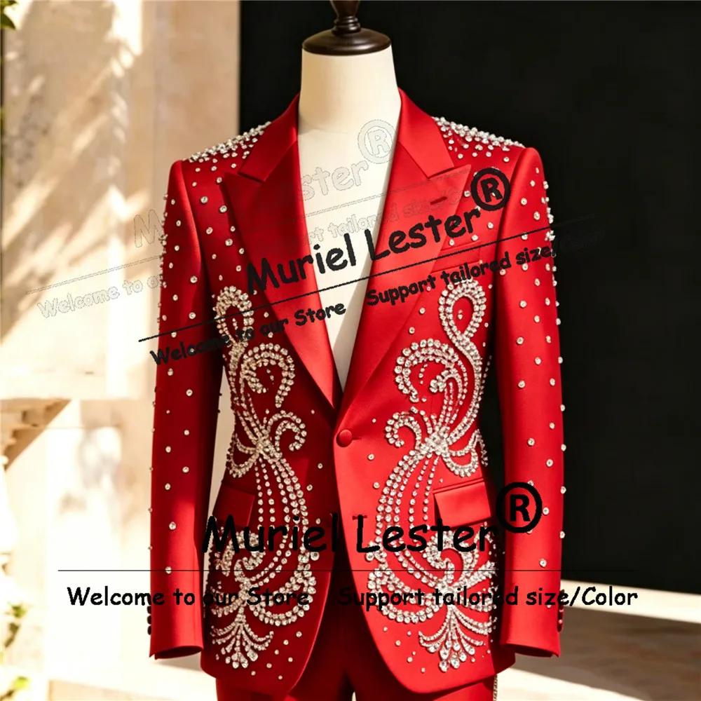 Costume brillant pour hommes