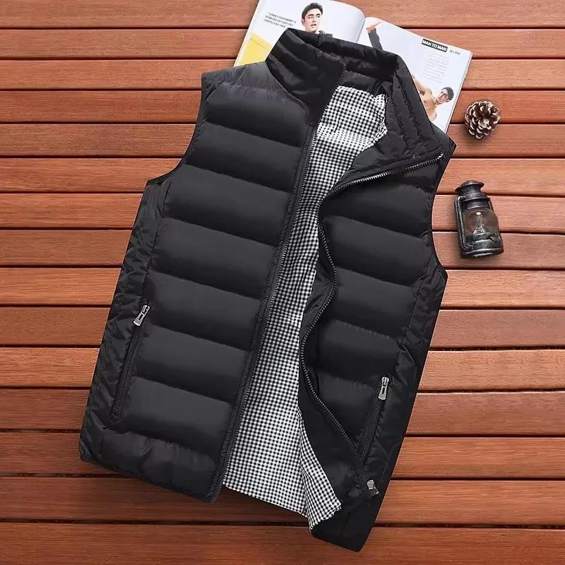 Gilet chaud brodé de haute qualité pour homme