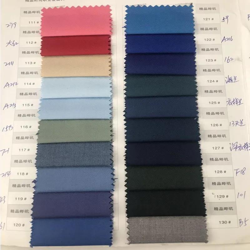 costume 3 pièces en couleur unie bleu marine