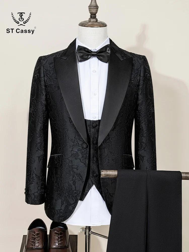 Costume de marié ST Cassy Groom noir