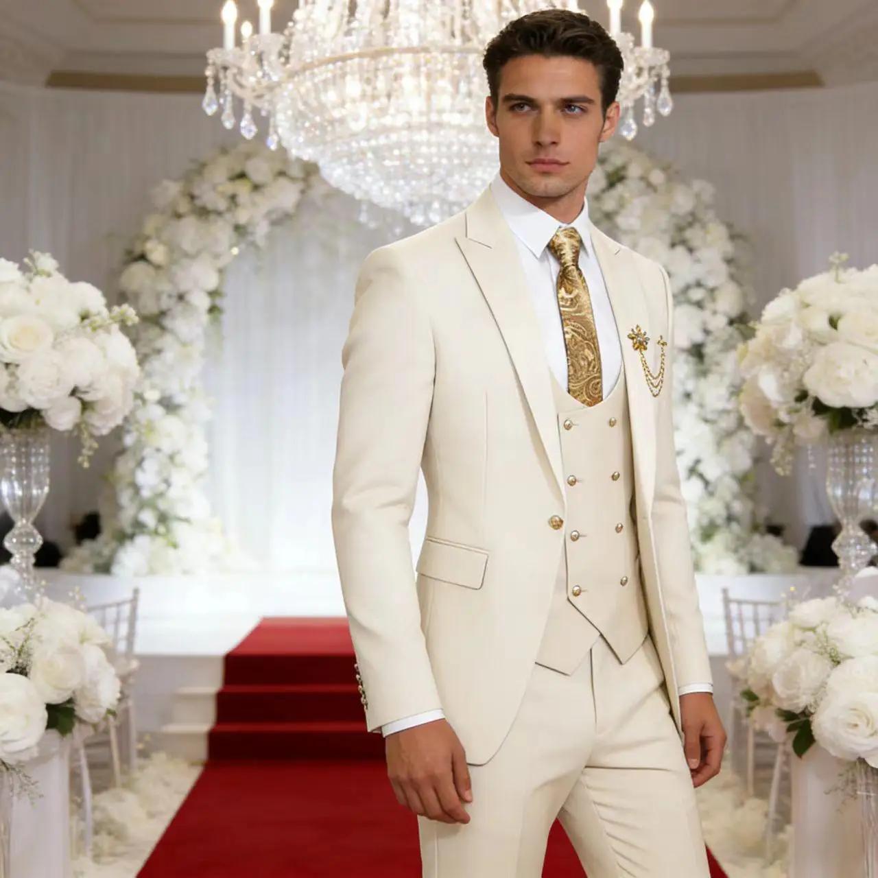 Ensemble de costume 3 pièces pour homme