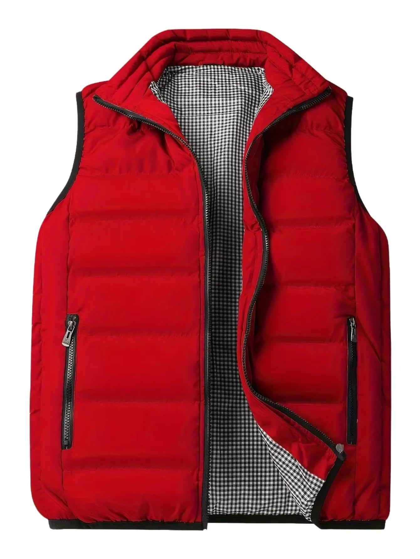Gilet chaud brodé de haute qualité pour homme