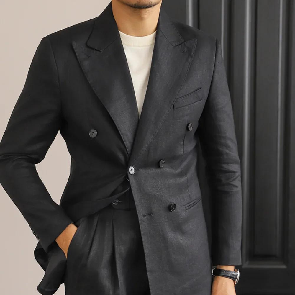 Costumes en lin chic pour hommes