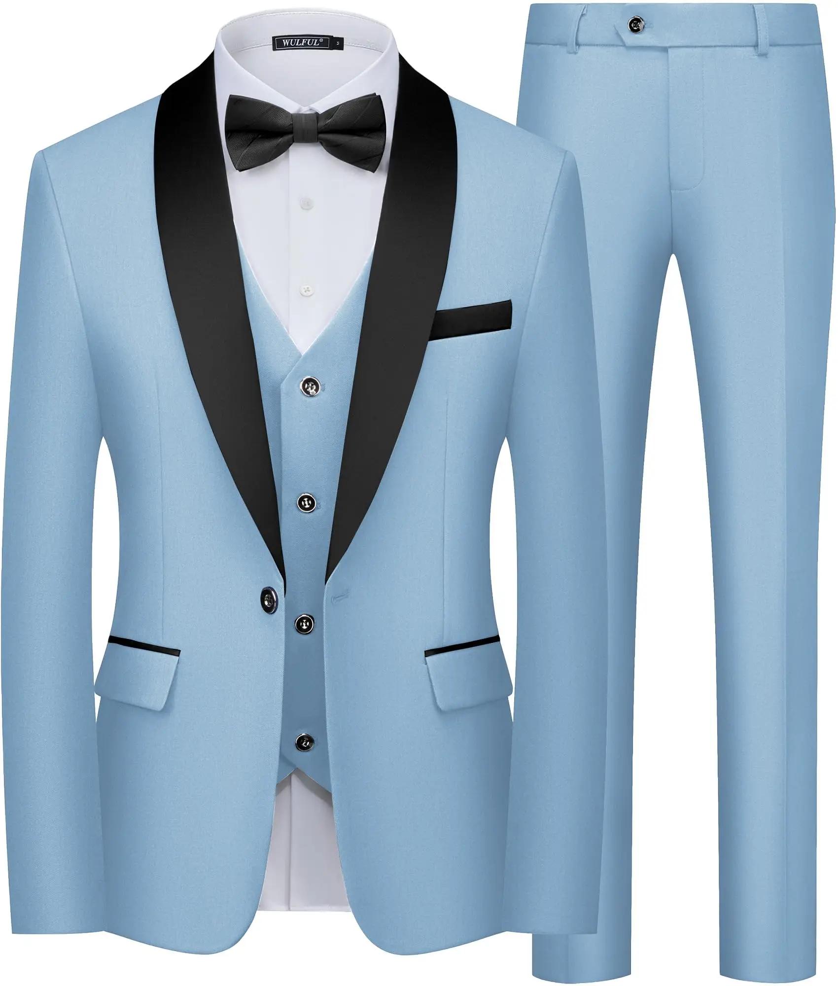 Costume noir pour hommes
