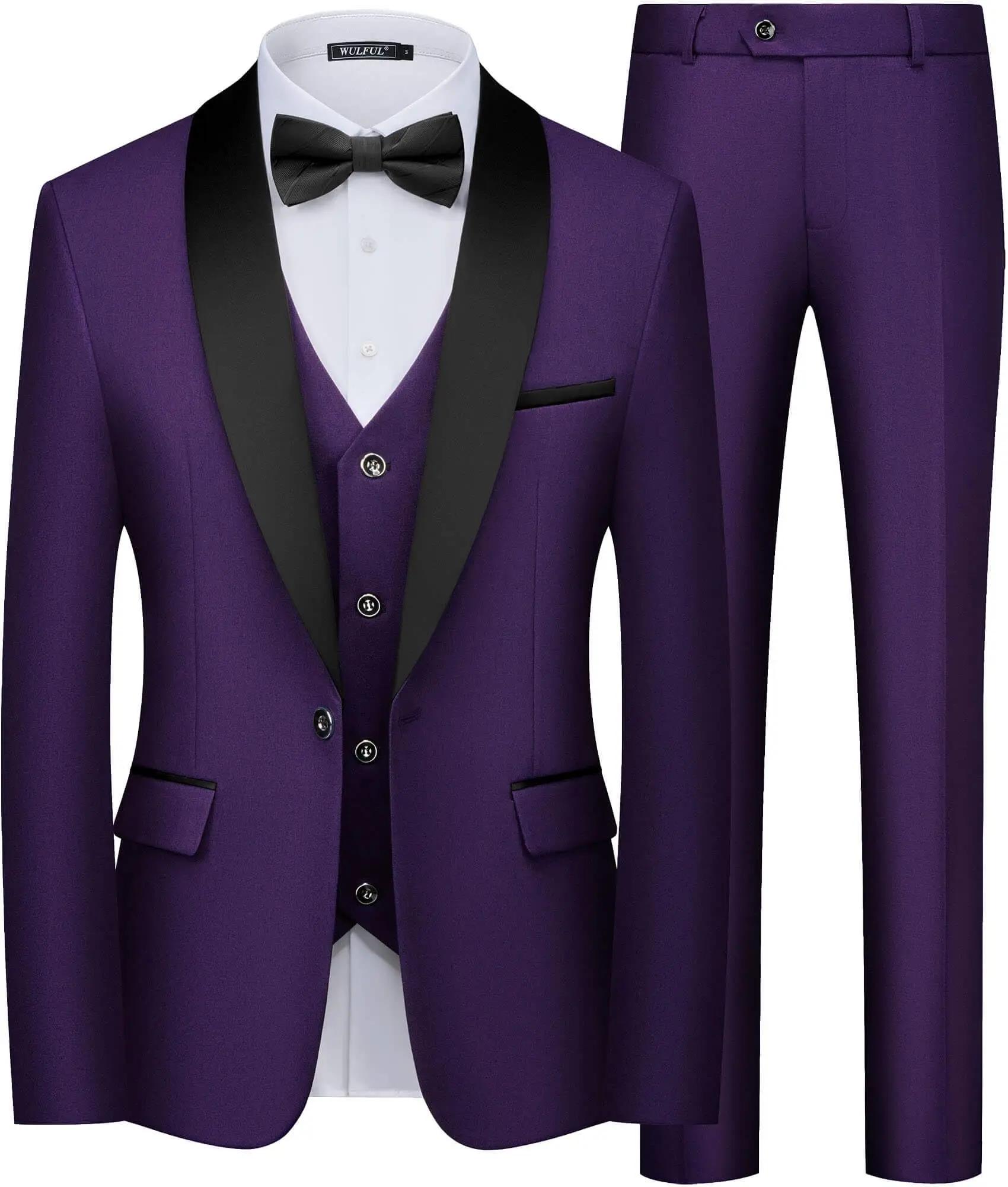 Costume noir pour hommes